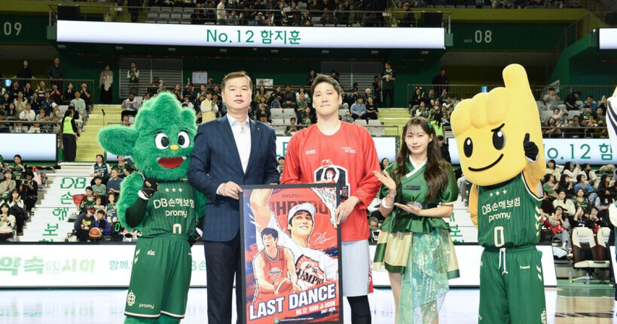 ‘쓰리핏을 완성했던 곳, 이젠 안녕’ ‘선수’ 함지훈의 마지막 원주 방문