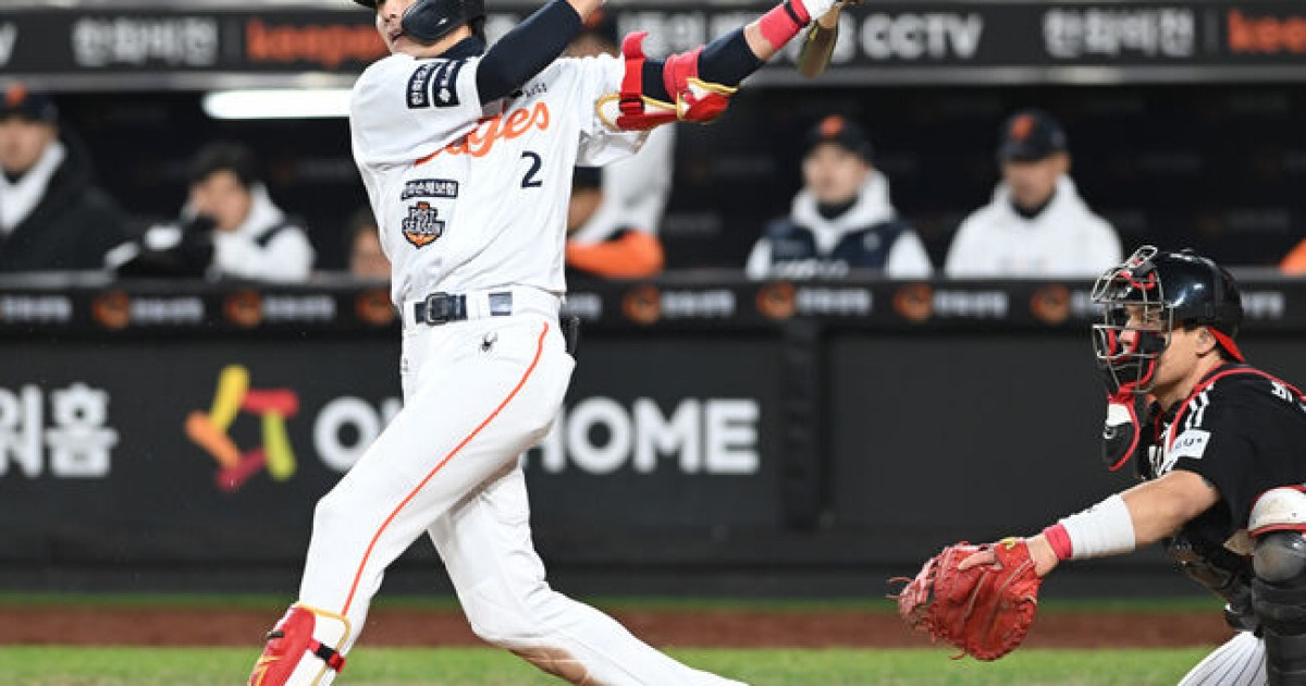 9번타자가 80득점, 한화 ‘50억 유격수’가 가능할까...우승팀 박해민만 가능했는데