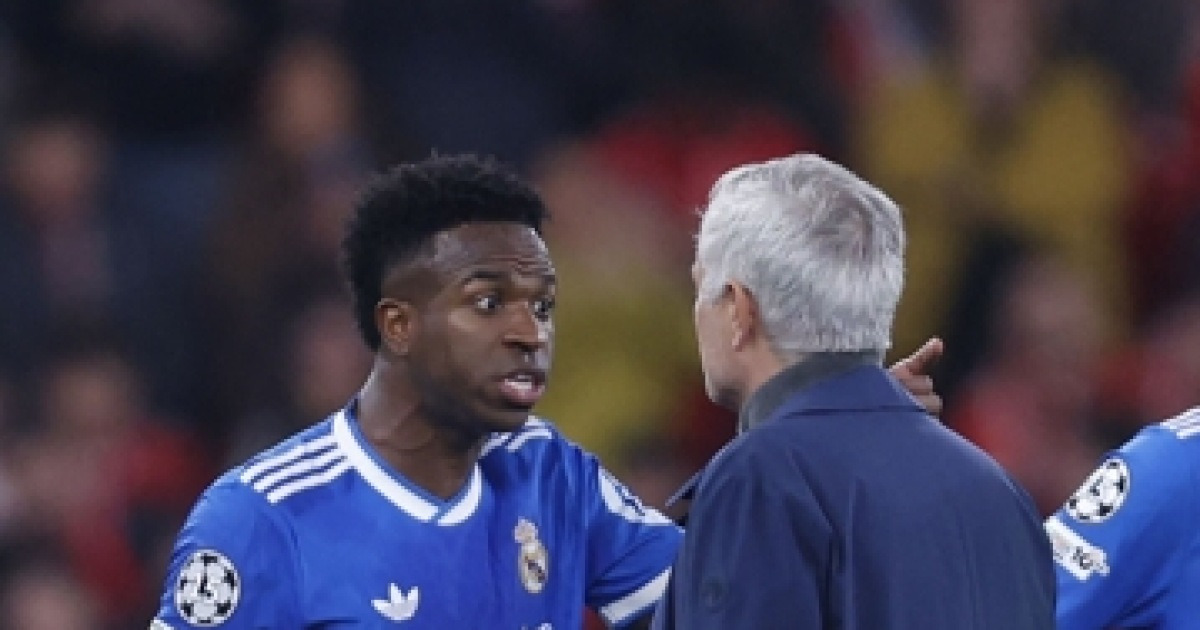 무리뉴, 비니시우스 겨냥 “항상 사건 만든다" 인종차별은 부인