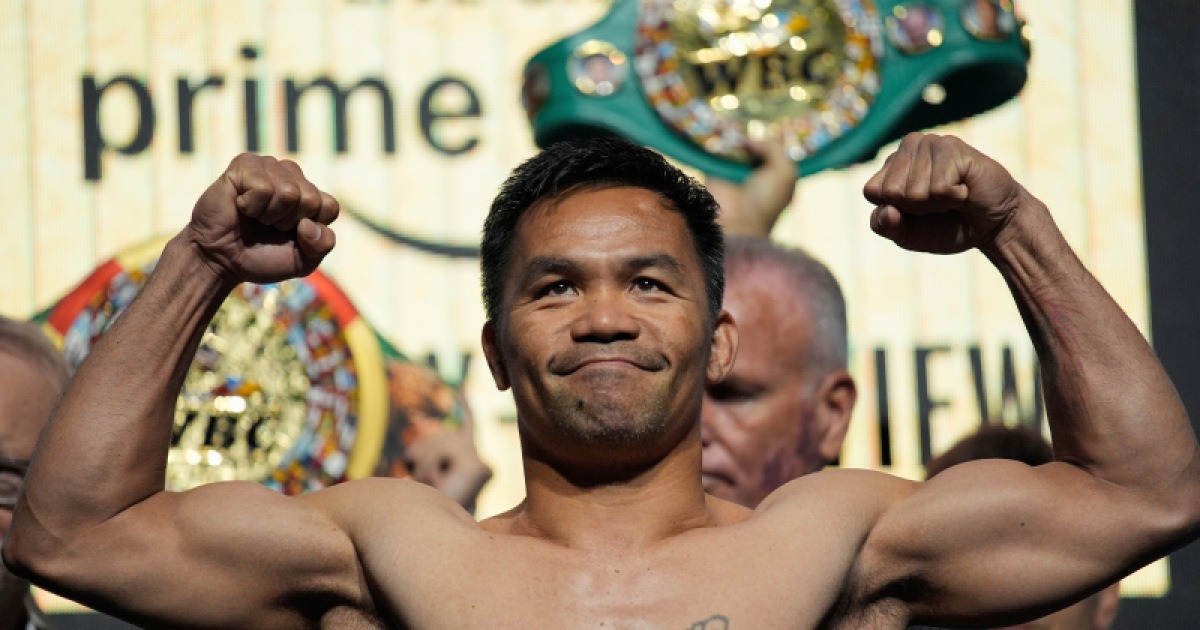 ‘48세’ 복싱 전설 파퀴아오 또 싸운다…6살 젊은 러시아 복서와 4월 시범 경기