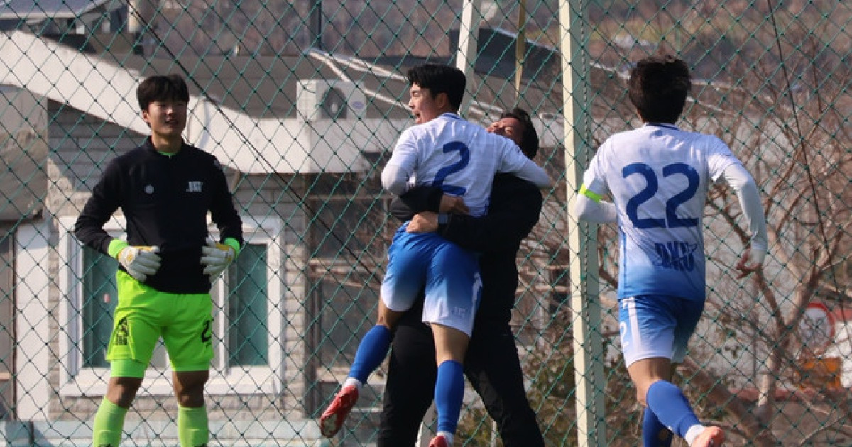 단국대, 광운대 2-1 격파...춘계대학연맹전 한산대첩기 8강 대진 확정