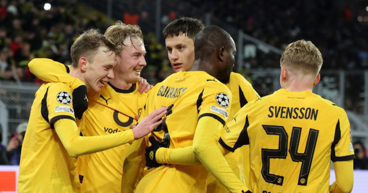 '기라시-바이어 연속골' BVB, 아탈란타 2-0 제압...UCL 16강 진출 청신호