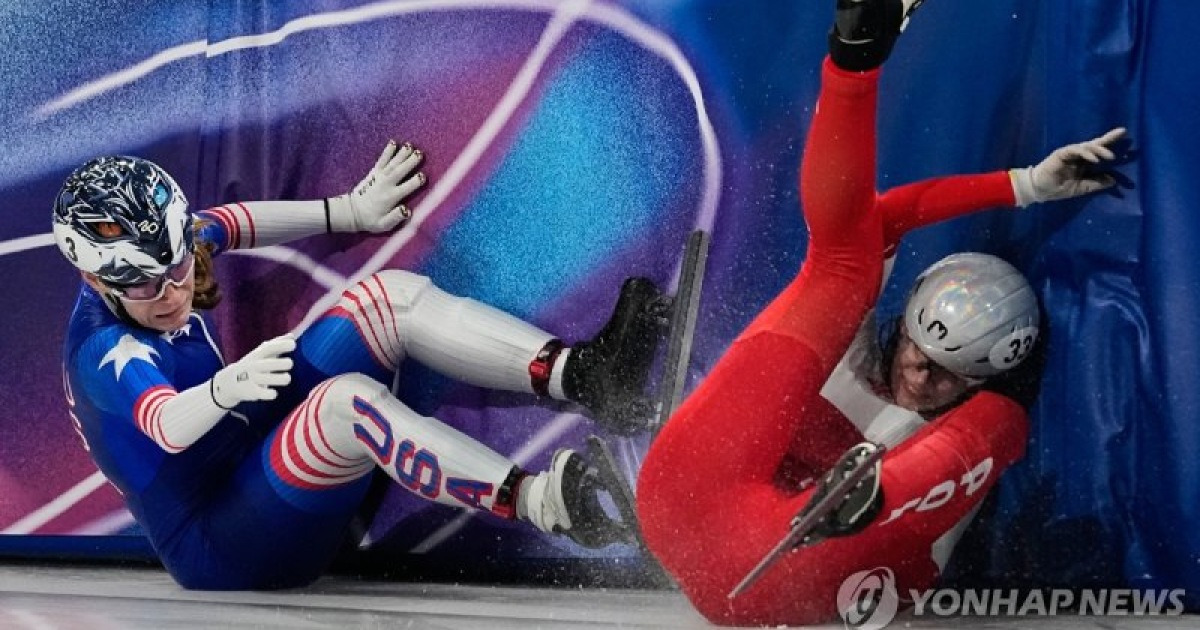 "올림픽이 장난인가"… 美 쇼트트랙, '실력 미달' 넘어선 역대급 민폐 논란 [2026 밀라노]