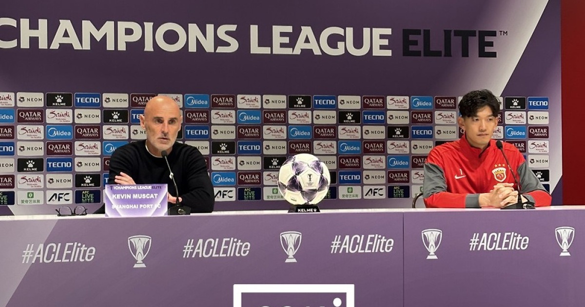 [GOAL 상하이] 'ACLE 무승 탈락' 상하이 머스캣 감독 "16강 진출 실패는 내 책임…마무리는 긍정적"