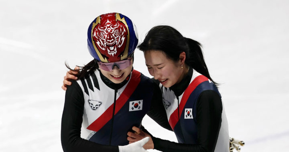 쇼트트랙 첫 금메달…여자 계주, 8년 만에 금메달 탈환[2026 동계올림픽]