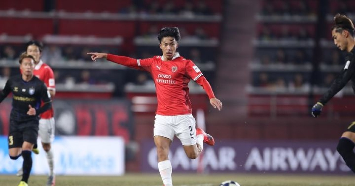 프로축구 포항, ACL2 16강 탈락…일본 감바 오사카에 합계 2-3 패배