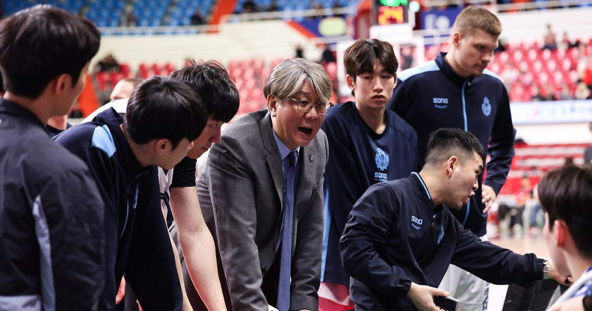 손창환 감독 “지면 끝”…소노, 이원석 빠진 삼성 상대로 막판 6강 스퍼트