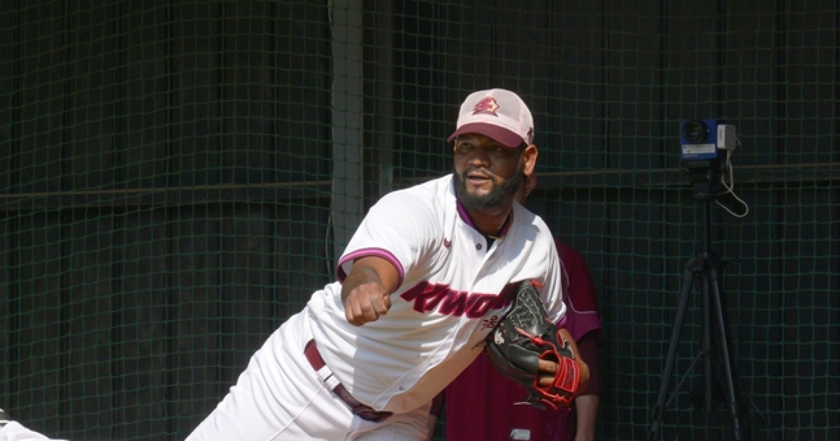 "구위·제구 모두 훌륭" 키움 알칸타라, '최고 148㎞' 첫 라이브 피칭에 대만족→'20승 어게인' 보인다!