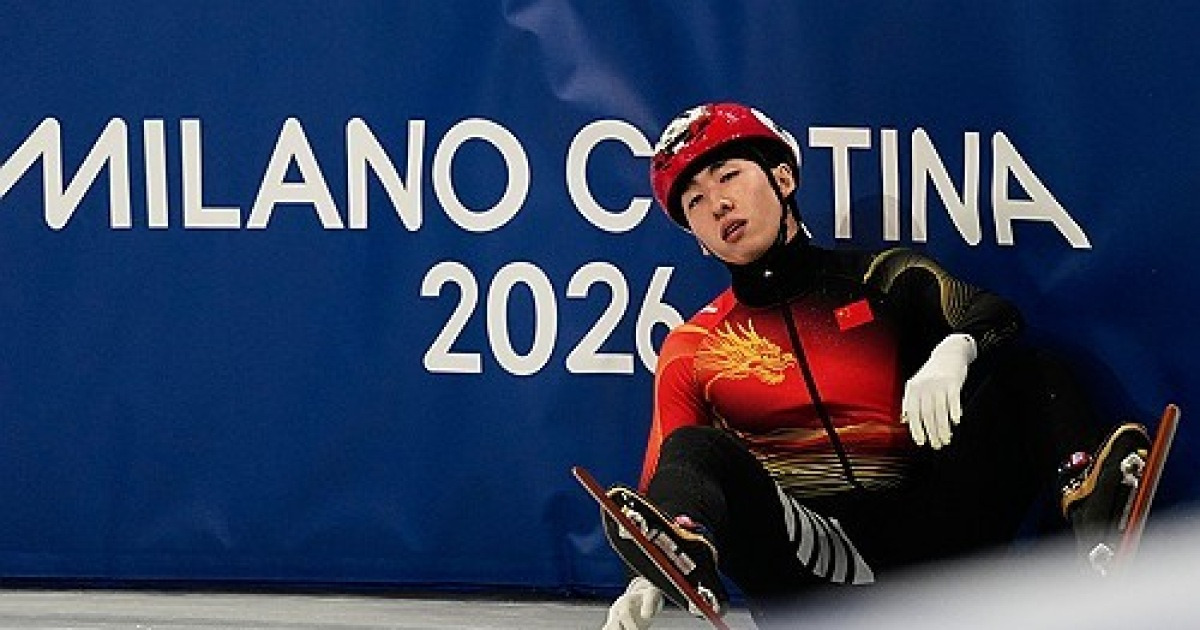 '中 귀화' 린샤오쥔 끝내 무관…남자 500m 준준결승 탈락→8년 만에 올림픽 'NO 메달' [밀라노 현장]