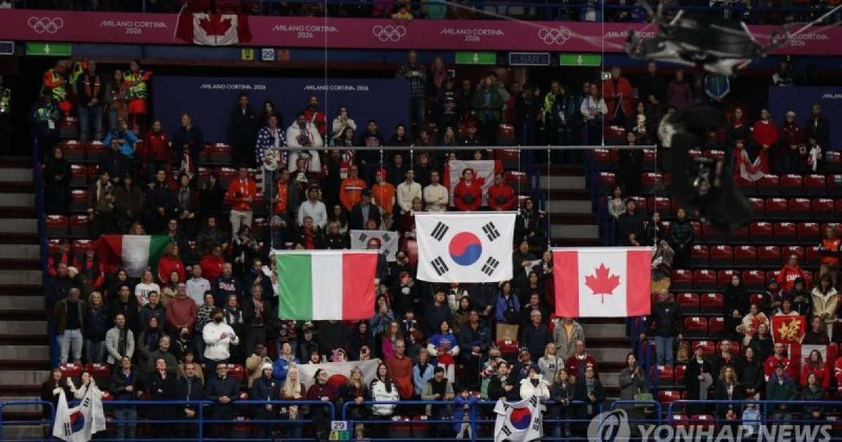 "금메달 땄는데 이게 무슨 망신?"  올림픽서 삐딱한 태극기 게양 '참사' [2026 밀라노]