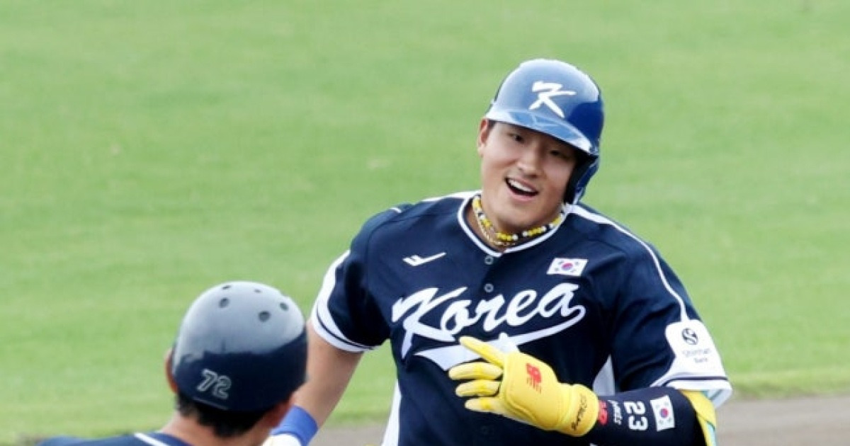 '안현민 솔로포+정우주 1⅔이닝 3실점' WBC 韓 대표팀, 첫 연습경기서 삼성에 3-4 패배 [온나손 현장리뷰]