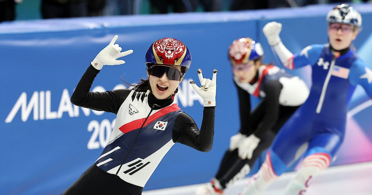 '2관왕' 김길리 "꿈의 무대서 존경하는 언니 상대로 金 믿기지 않아"[올림픽]