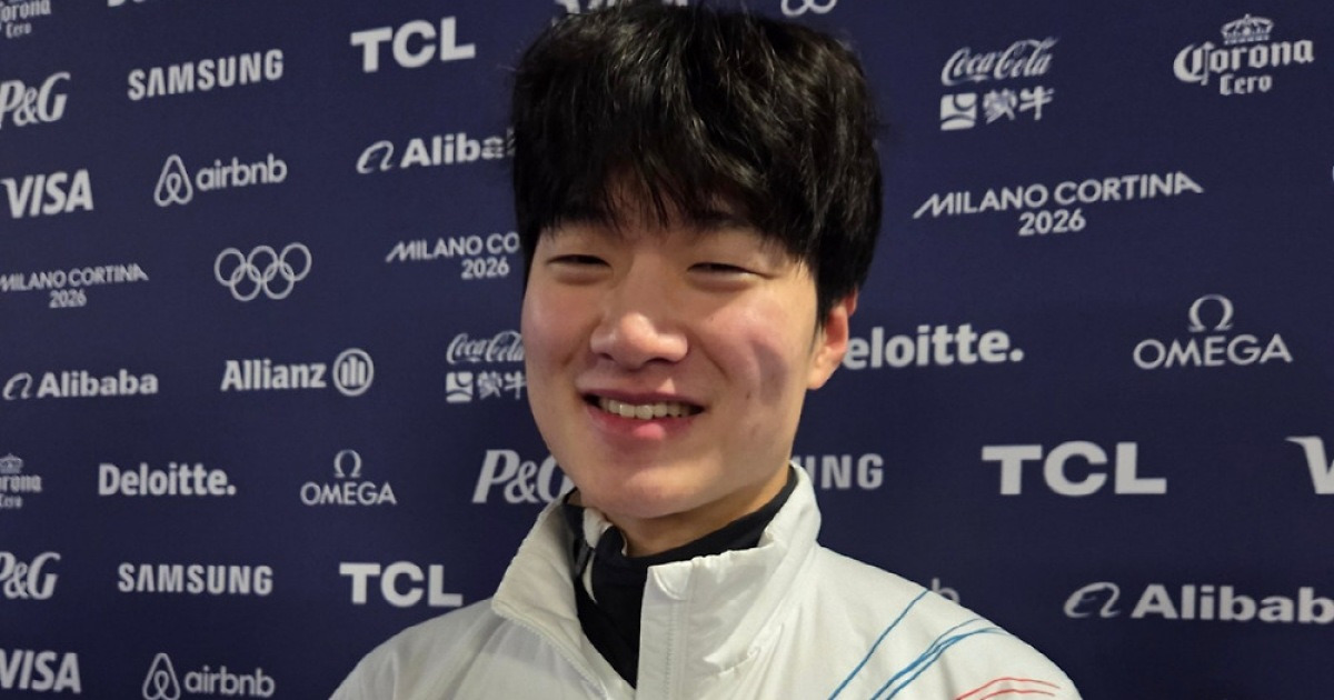 '토리노 환상 추월' 20년 만에 다시 이탈리아...韓 남자 쇼트트랙 자존심 지킬 계주, 비장의 무기 이정민 "들이대는 거죠, 깡으로"[밀라노 현장]