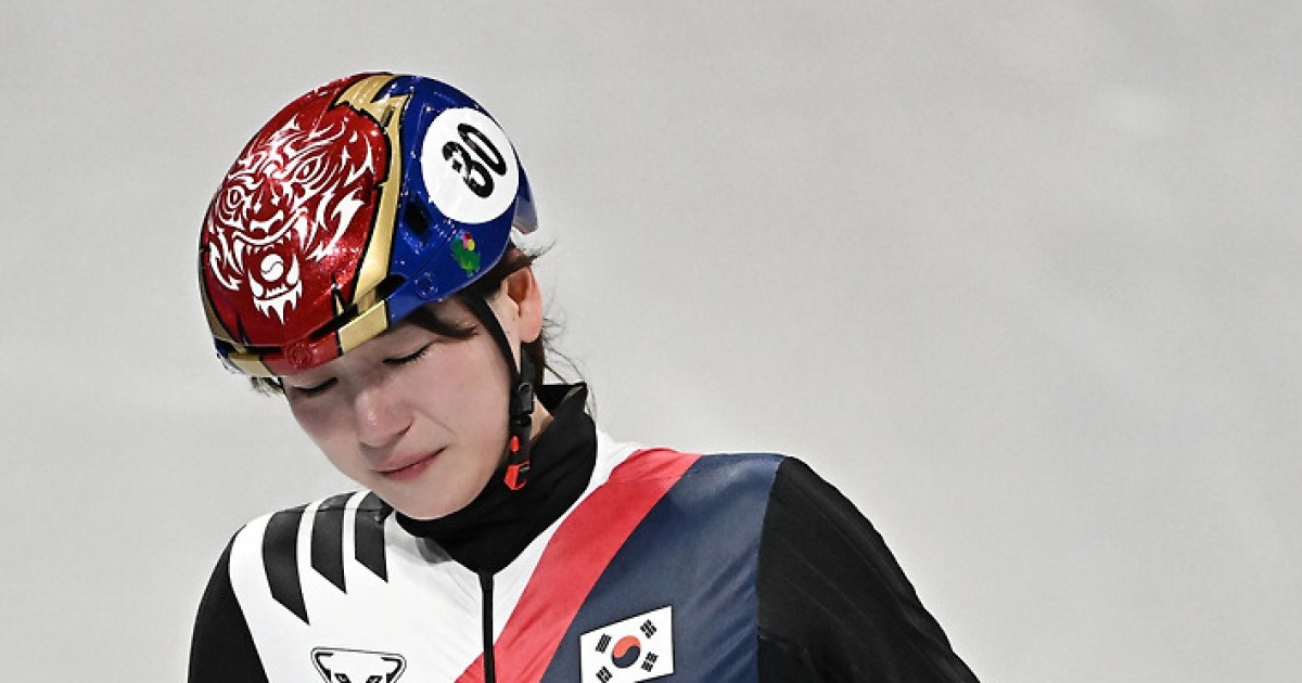 또또 충돌...하필 '韓 국가대표' 노도희 덮쳤다, 벨기에 선수 뒤에서 '쾅'→아쉬움의 눈물[밀라노 현장]