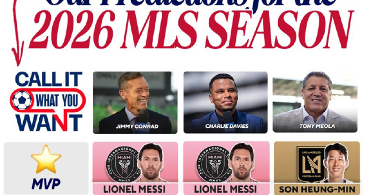 'SON 대박' 적중했던 美전설 "손흥민, 메시 제치고 2026시즌 MLS 최우수선수"…첫 득점왕 예측도