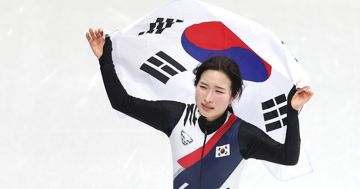 “언니가 마지막 올림픽이라구요?” 환하게 웃던 ‘2관왕’ 김길리가 눈물을 보인 순간[스경X올림픽 라이브]