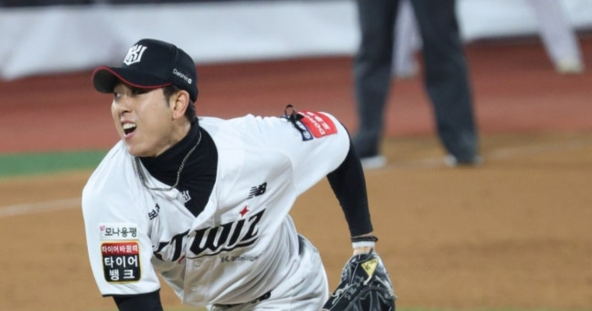 '1⅔이닝 7실점' 오원석 무너진 KT, '2⅓이닝 무실점' 김민수가 지켰다... 34세 우완 '143㎞ 직구'로 어떻게 막아냈나