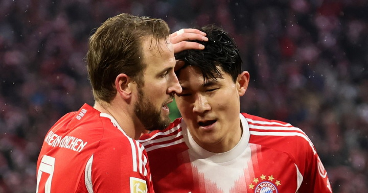 '김민재 두 경기 연속 풀타임' 뮌헨, 케인 멀티골 힘입어 프랑크푸르트에 3-2 승