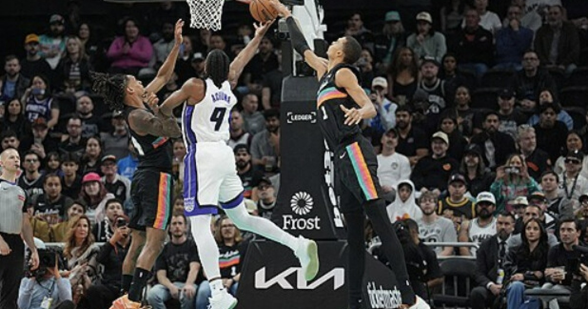 웸반야마, 입단 3년 만에 SAS 블록슛 TOP5 진입…다음 목표는 조지 거빈