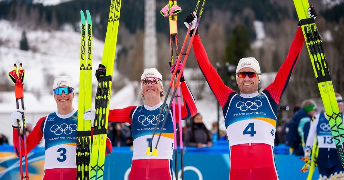 눈밭서 금메달 쓸어 담은 노르웨이, 4회 연속 우승…클레보는 단일 동계올림픽 최다 6관왕