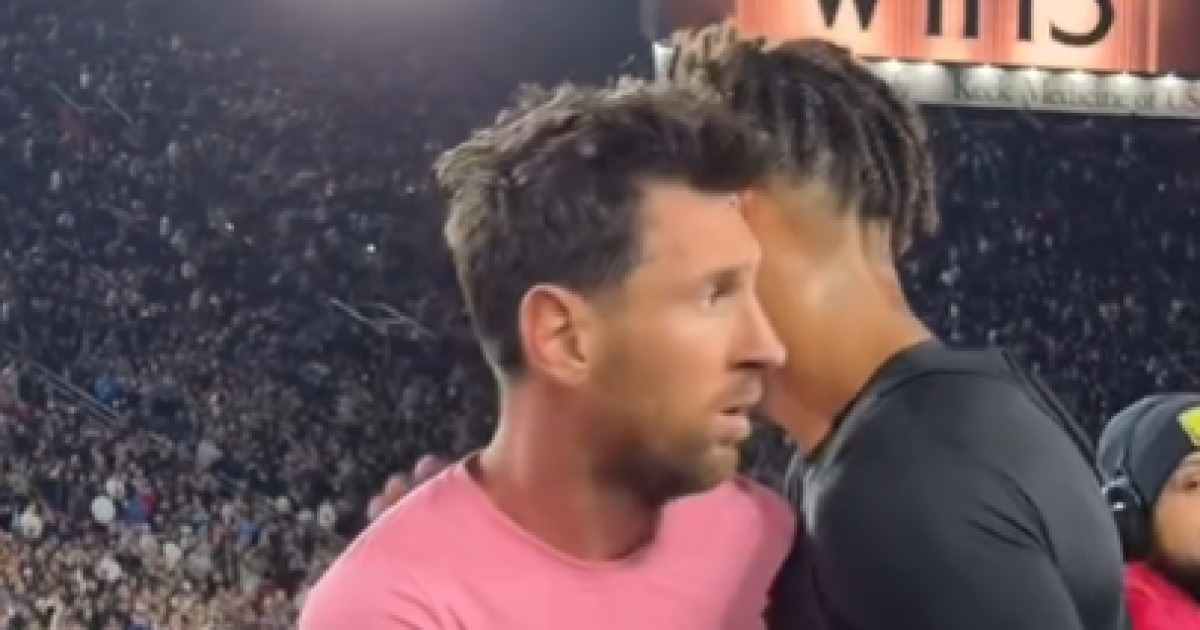 손흥민 대폭발 이유 이거였나?…SON 사라지니, 부앙가 '메시 유니폼 득템' 행운