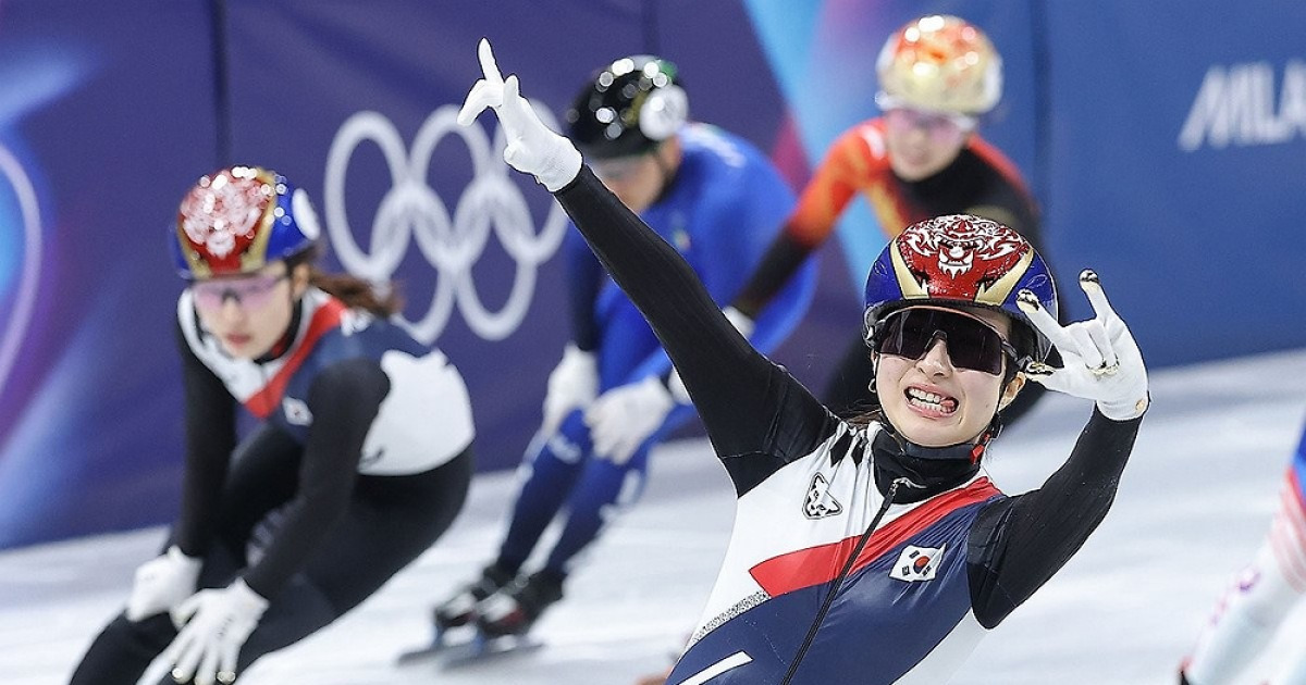 [올림픽] '쇼트트랙 2관왕' 김길리, 대한민국 선수단 MVP 선정