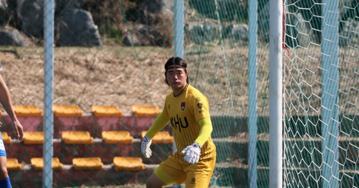 'GK판 이승우' 스타성 보인다, 경희대 이준희의 무한 자신감 "페널티킥? 오히려 좋았다!"