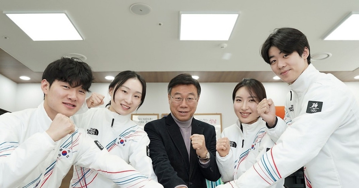 성남시청 빙상팀, 밀라노 동계올림픽 5개 메달…역대 최고 성적