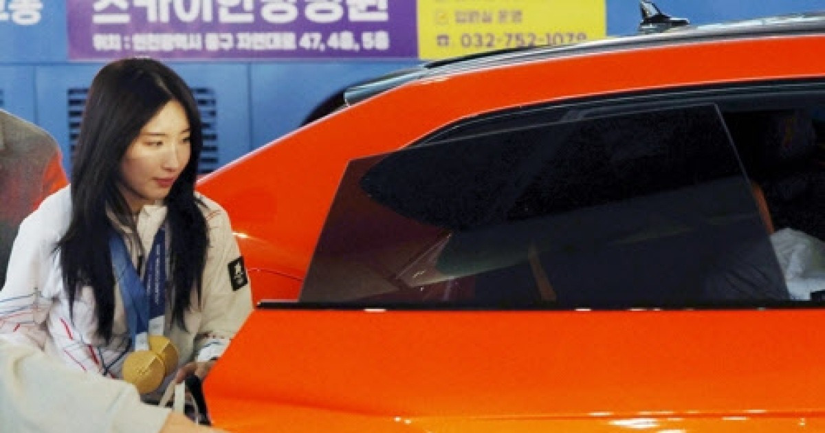 신예 김길리, 람보르기니와의 특별한 인연