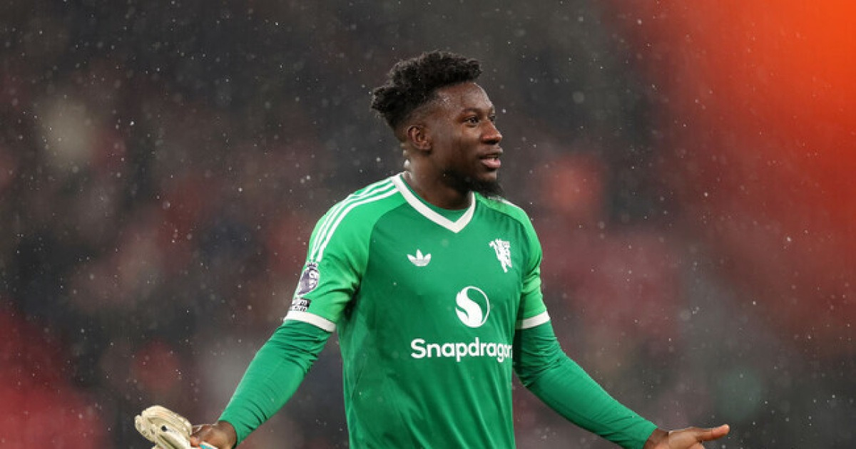 에드윈 반 데르 사르, 안드레 오나나의 잠재력 강조