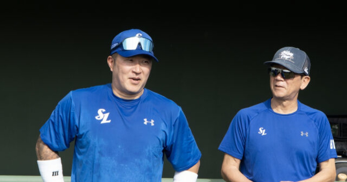 "100억 강백호가 (한화) 갔는데 왜 20억 받은 내가?" 삼성 우승후보 평가, 최형우가 오히려 반문했다 [MD오키나와]