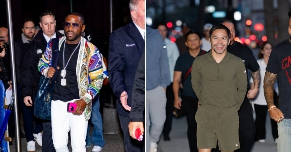 복싱 레전드들의 재대결, 메이웨더와 파퀴아오의 명승부 예고