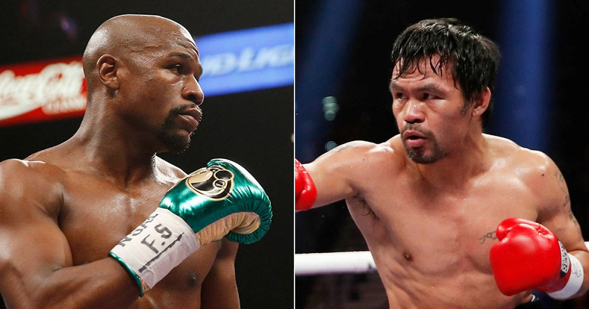 메이웨더 vs 파키아오 ‘세기의 대결’… 11년 만에 링 위에서 다시 맞붙는다