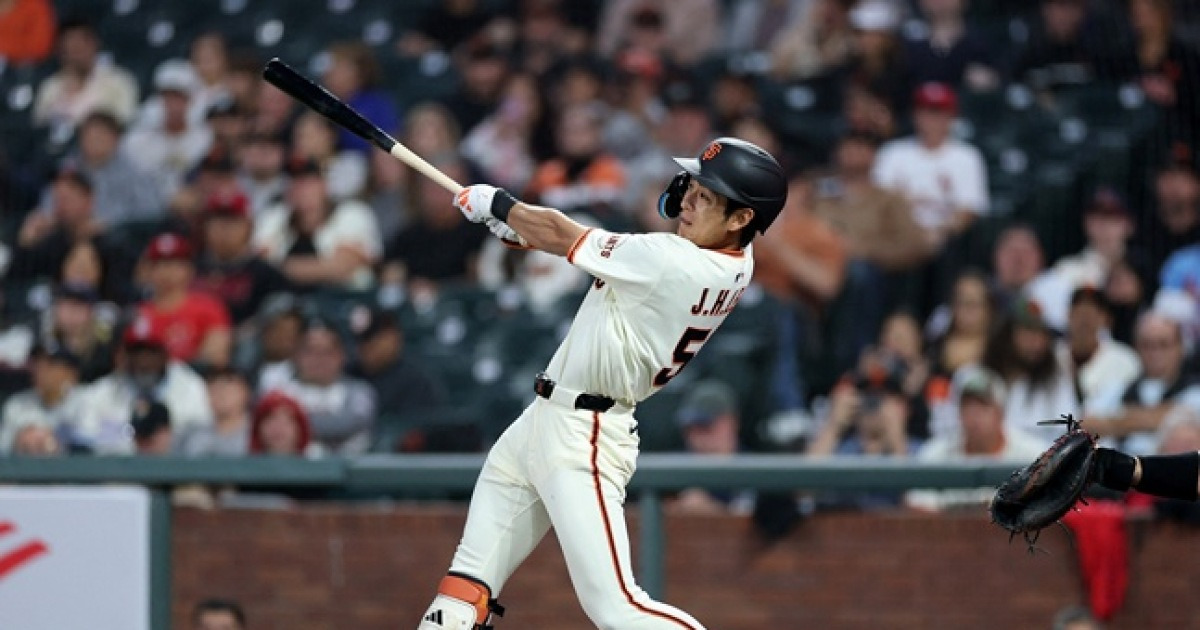 '대표팀 센터라인 든든하네' SF 이정후-LAD 김혜성, MLB 시범경기서 나란히 안타 날렸다