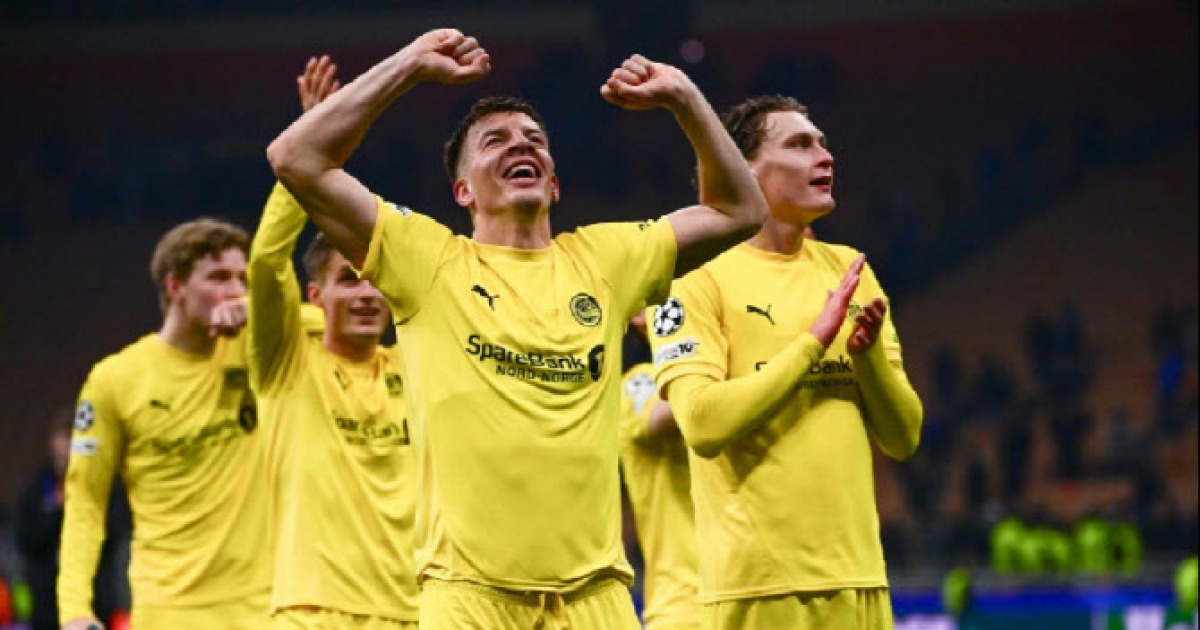 '북극 소도시의 반란' 보되/글림트, 인터 밀란 꺾고 UCL 16강