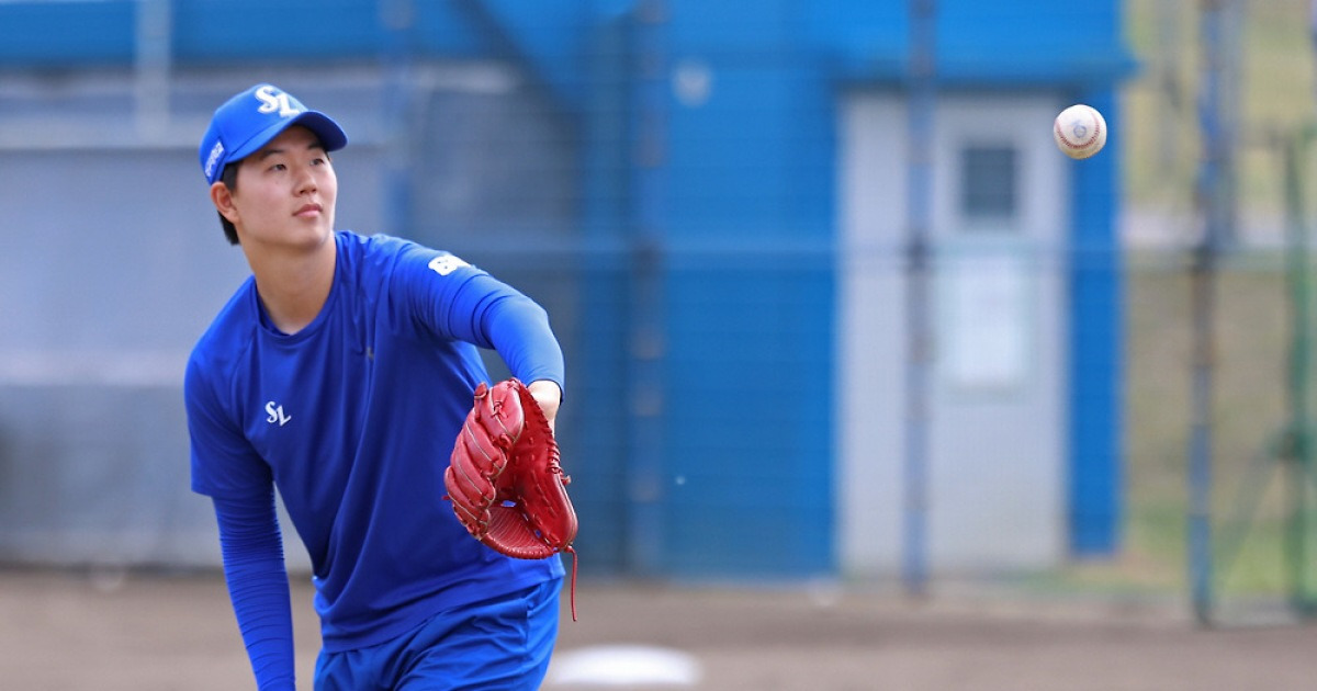 삼성, 에이스 원태인 빈자리 메우기 위한 평가전 전략