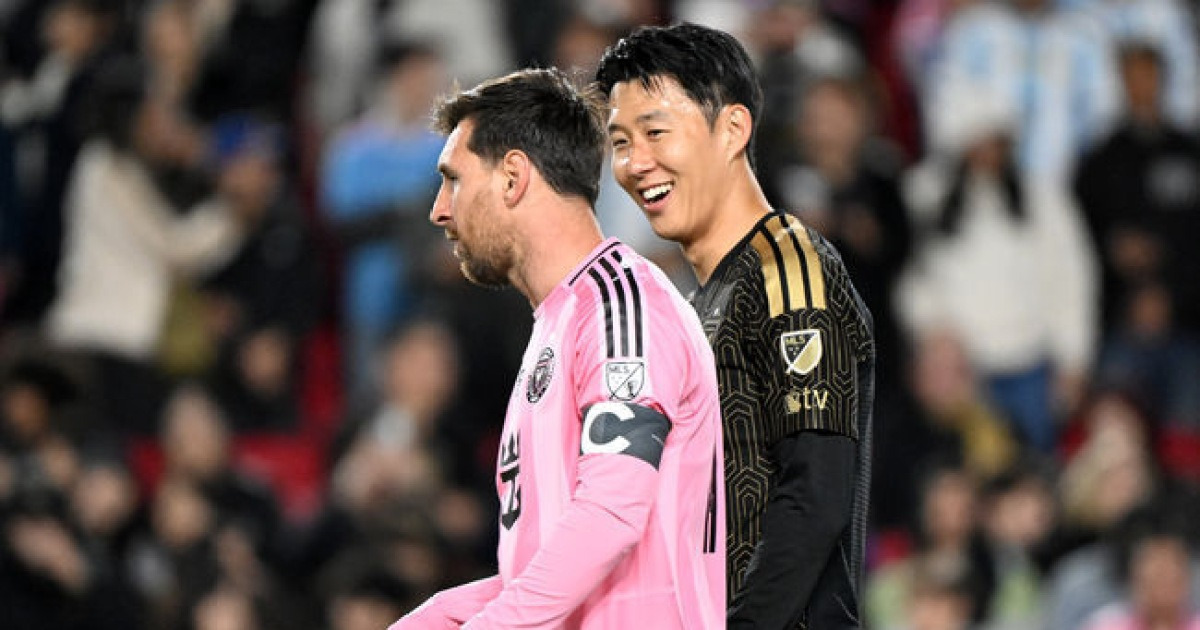 손흥민의MLS 데뷔전, 메시와의 대결에서 우위를 점했다