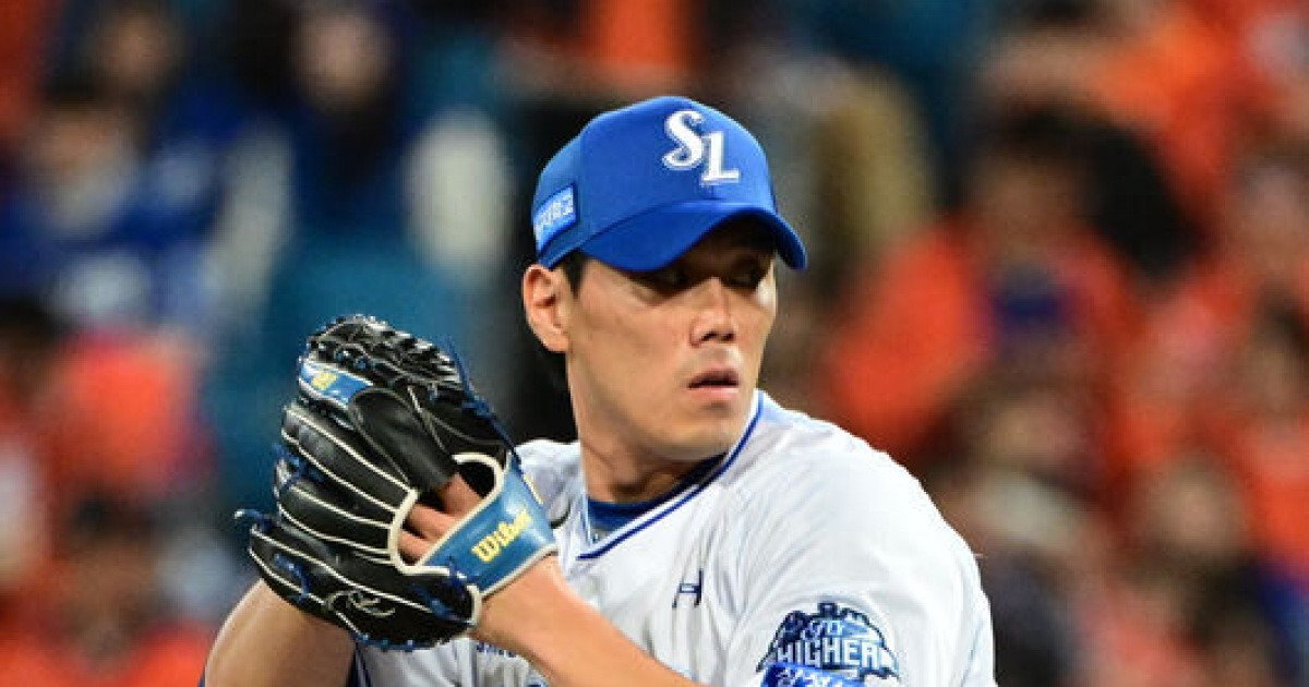 김재윤, '올 시즌 마무리 투수로 풀시즌 소화하고 싶다'