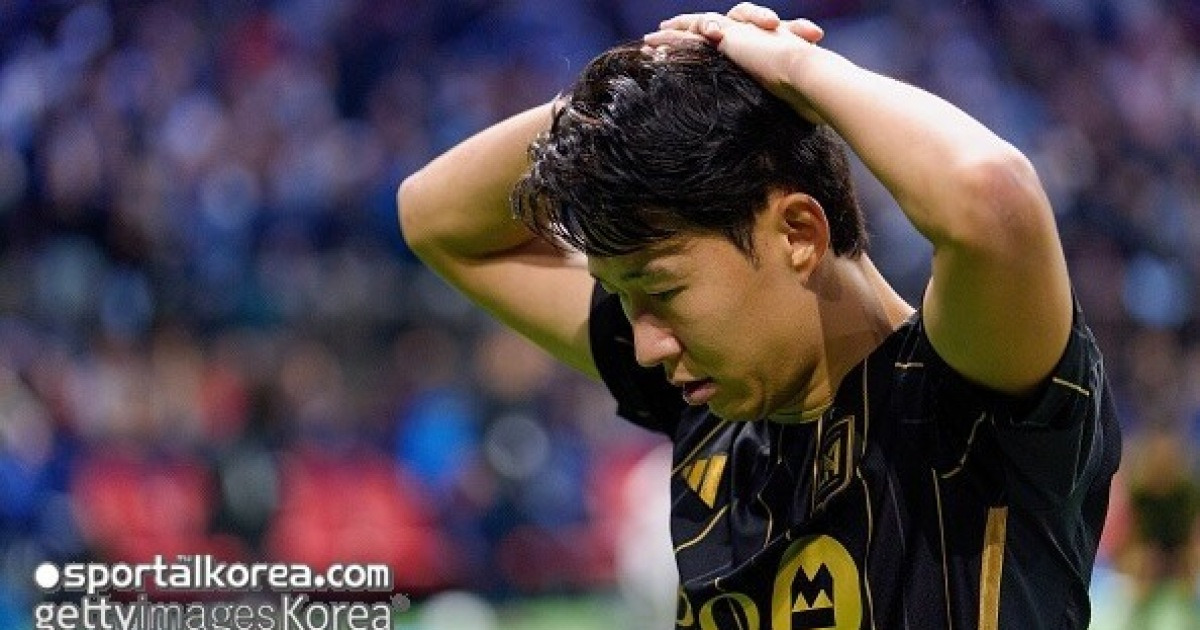 손흥민도 1.8군으로는 무리인가? 45분만에 5골 넣던 팀 맞나… 선발 7자리 교체한 LAFC, 레알 에스파냐와 0-0으로 전반 종료