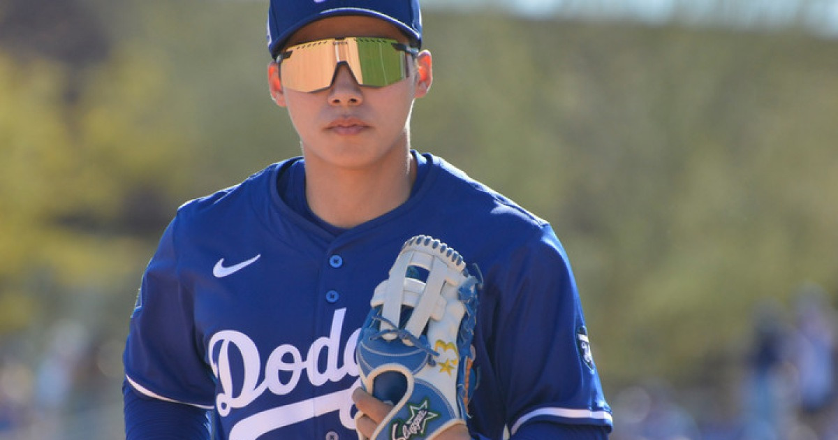 김혜성, 1번 타자로 출전... 다저스 로스터 경쟁 치열