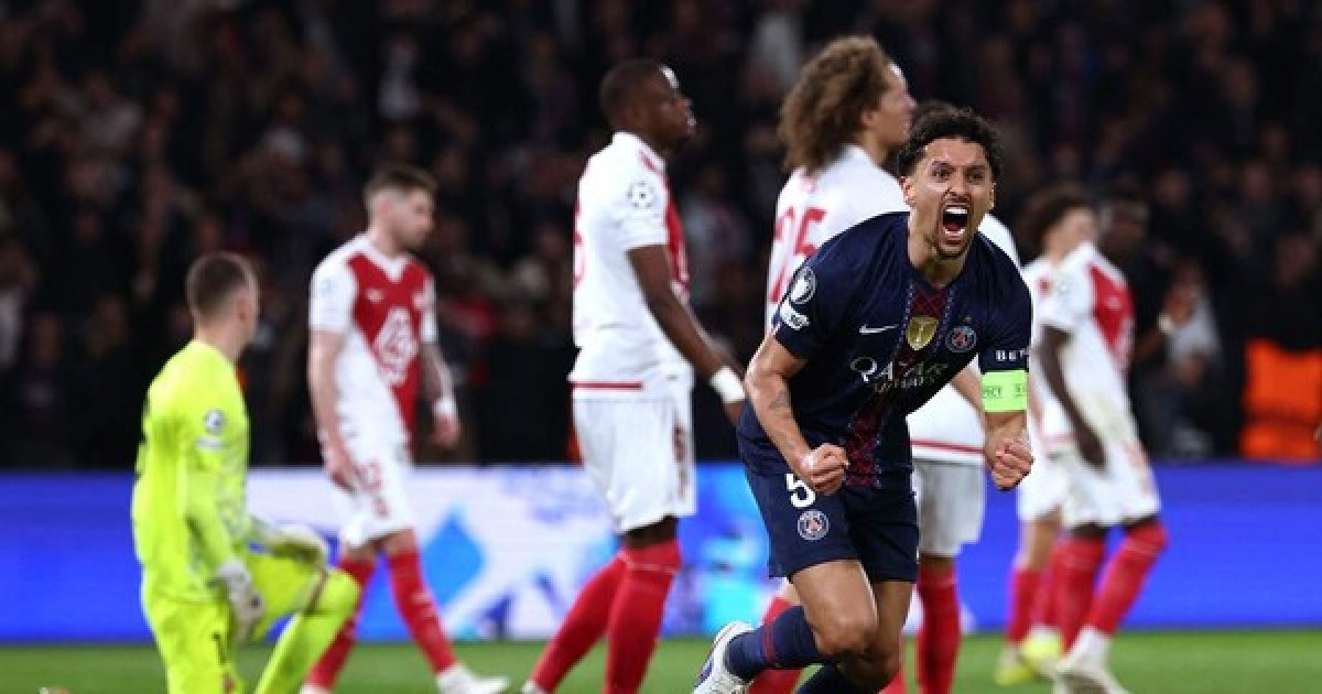 파리 생제르맹, 모나코 꺾고 챔스 16강 진출…이강인 후반 교체 출전