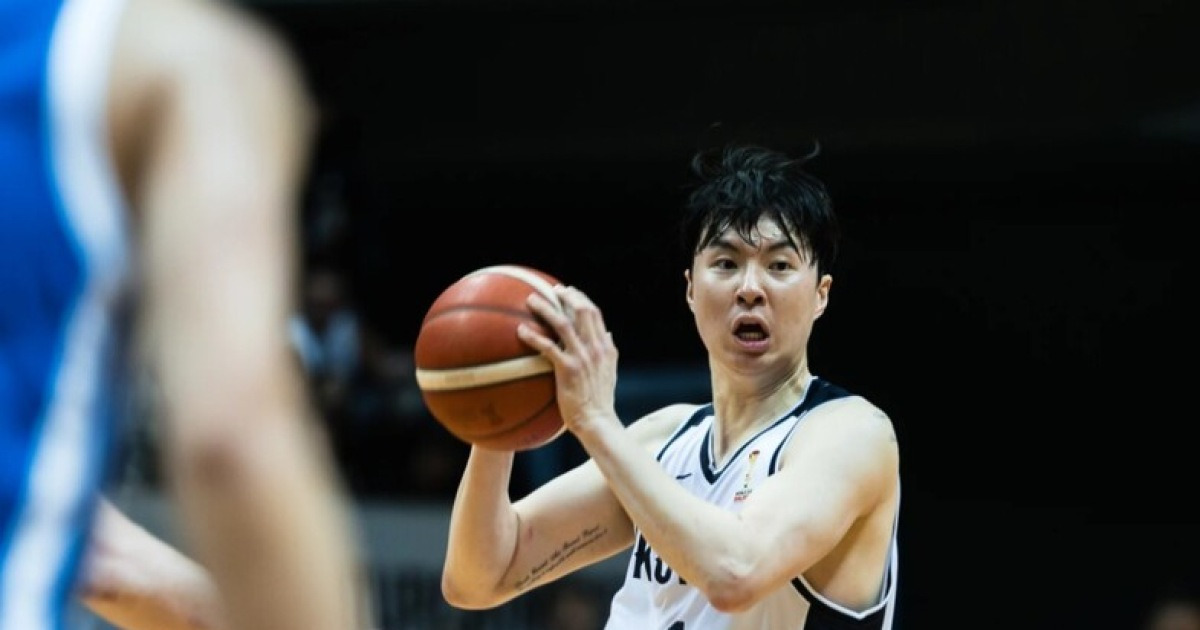 한국 男子 농구 대표팀, 대만전 패배... 일본전 승리 필수