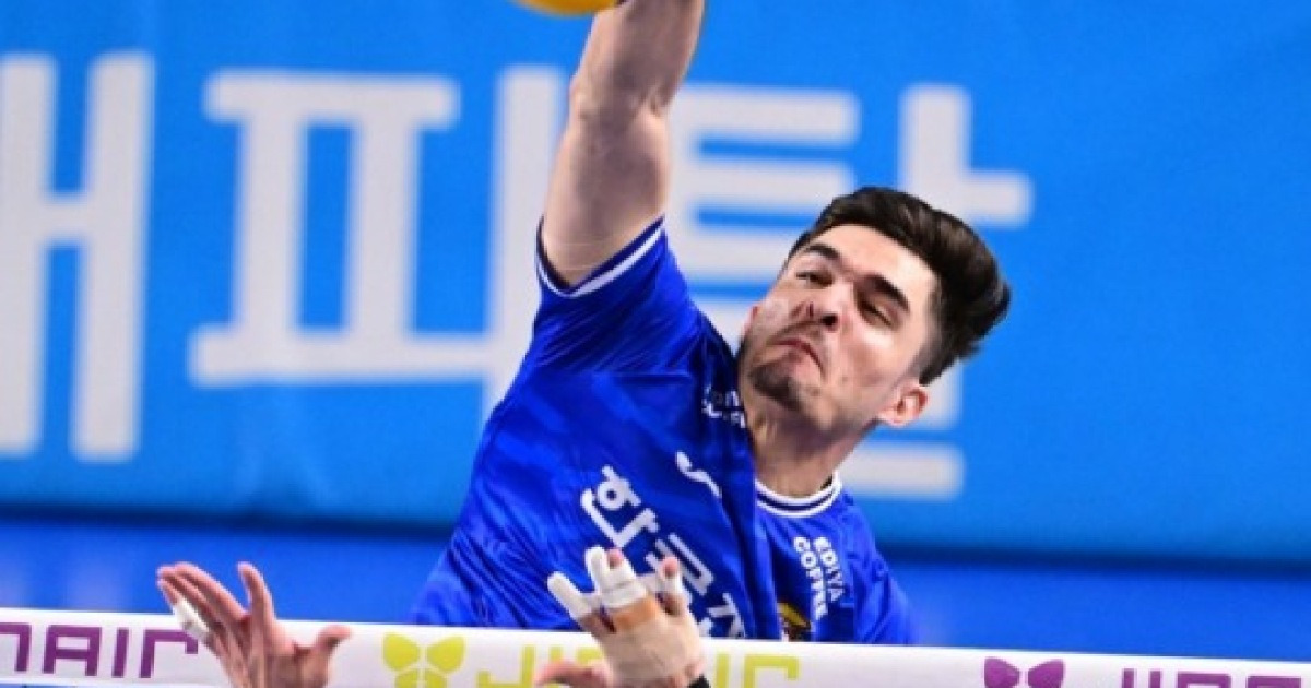 '대체 아시아쿼터 빠른 적응' 한국전력 무사웰, V리그 데뷔 후 최다득점 타이…공수 양면 활약