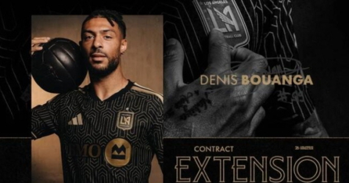 LA FC, 손흥민의 파트너 드니 부앙가와 재계약... 2028년까지 계약 연장