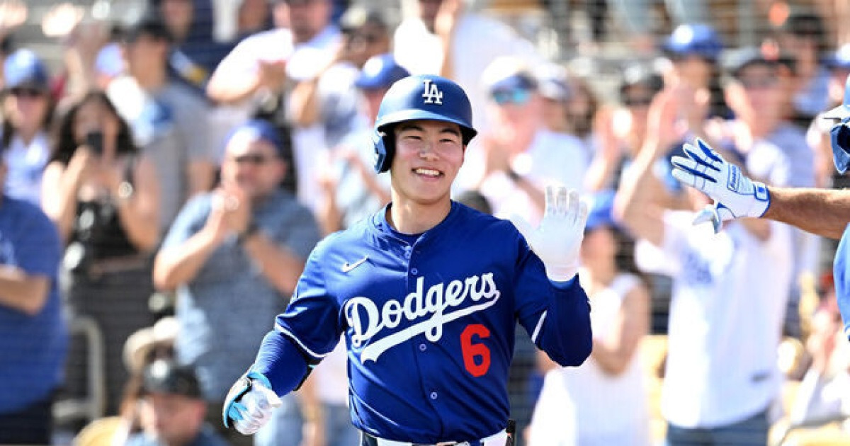 김혜성, 다저스 2루 주전 경쟁 변수될까