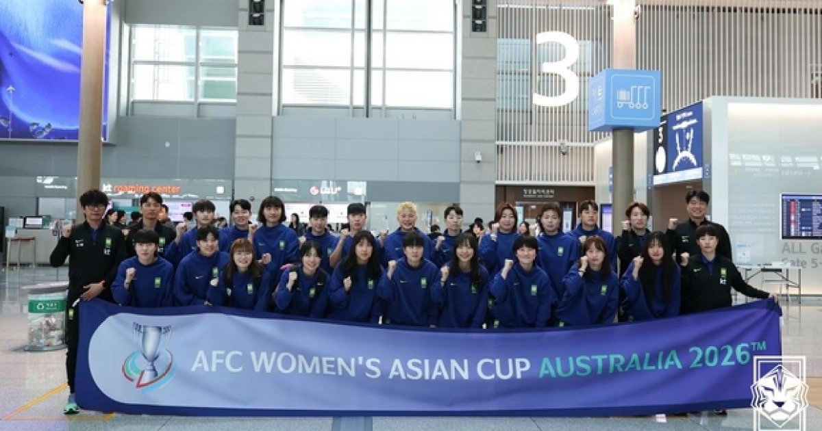女축구대표팀 신상우호, 아시아 챔피언·월드컵 본선 티켓 ‘동시 사냥’ 나선다