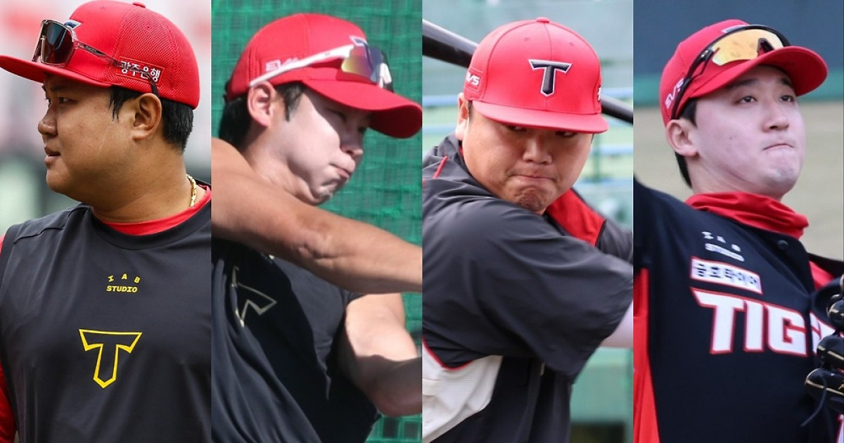 “형우 형 34번 달아도 괜찮나요?”…롤모델 따라 등번호 교체, 반등 절실 4총사 KIA 비밀병기되나