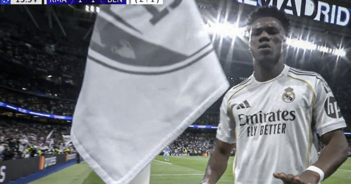 레알 마드리드, 벤피카와의 16강 2차전서 전반전 2-1 리드