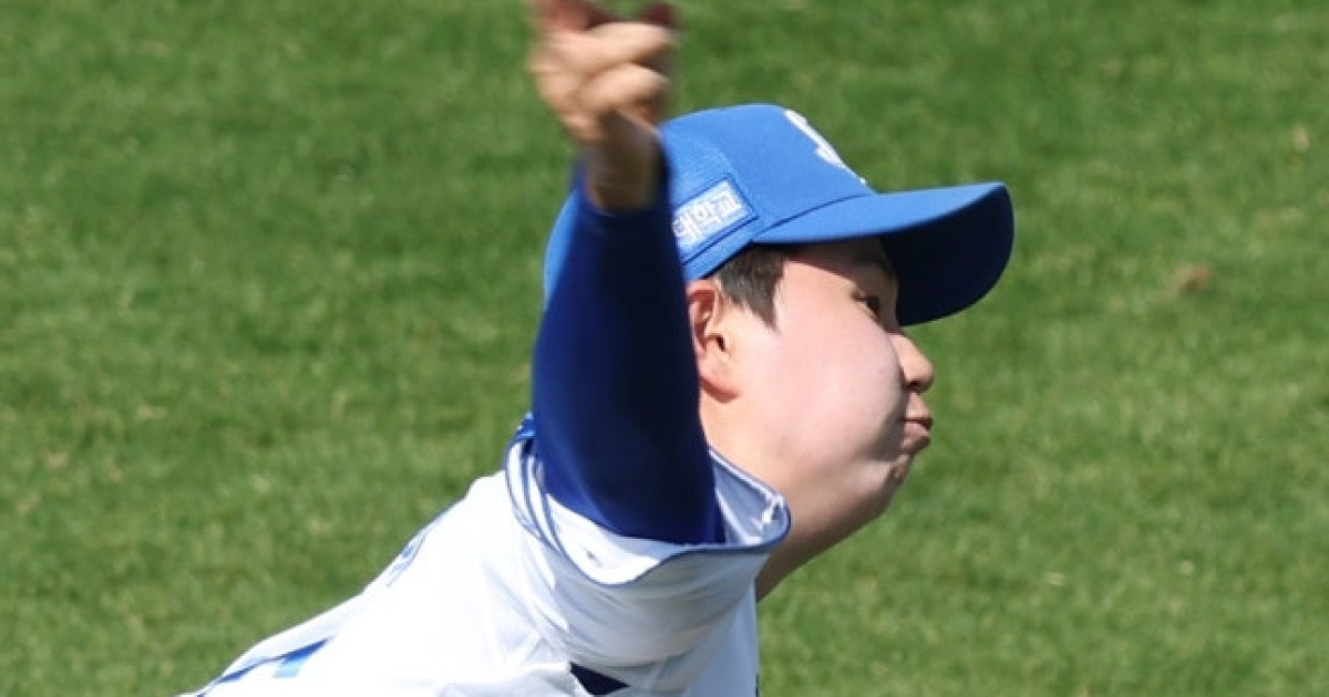 신인 투수 장찬희, 선발 자원으로 부상