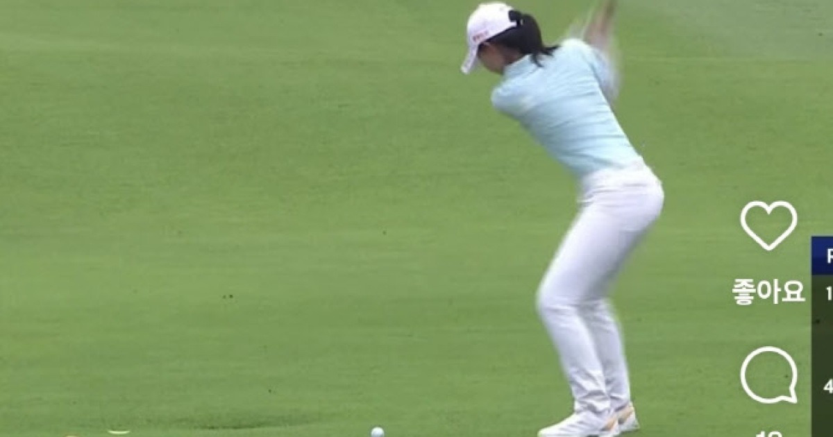 6번 아이언 들고 159m 정조준 ‘또 이글’…‘돌격대장’ 황유민의 계산된 한 방